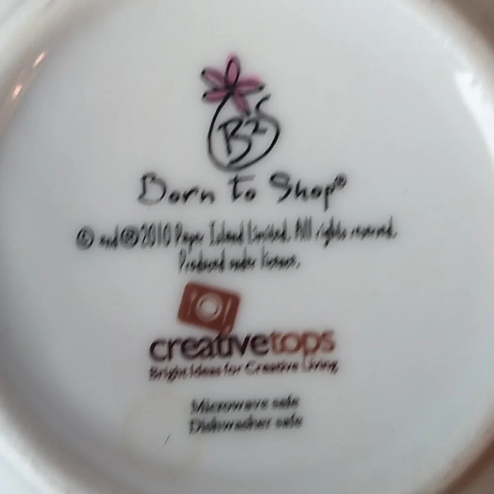 Born To Shop Oversized Cup